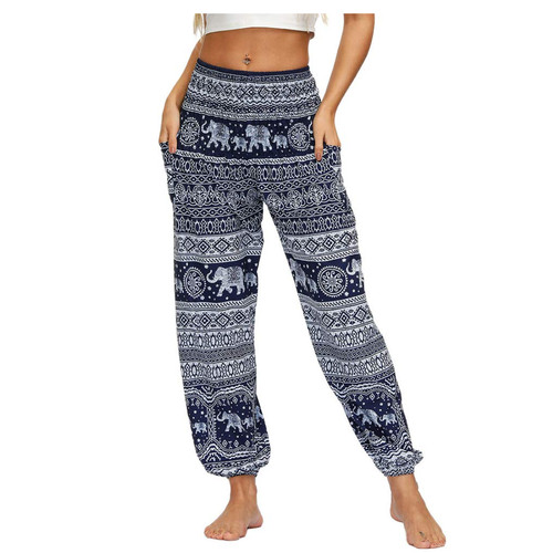 Damen haremshose hippie mit - damen,