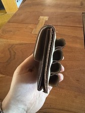 Munitionstasche Tasche Munition Für Kugel Und Schrot Patronen Leder Vintage