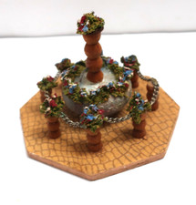 Brunnen Nr: 493 von RS Spitaler, 50er Jahre aus Holz; 1:87 H0