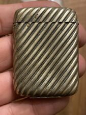 Pyrogen Eiskratzer Dose Streichholzschachtel Frankreich Um 1900 Alte Metall