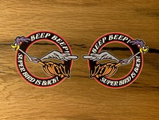 Road runner aufkleber super - road,