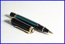 1990er PELIKAN Old Style R800 W.GERMANY Tintenroller m. goldener Endplatte