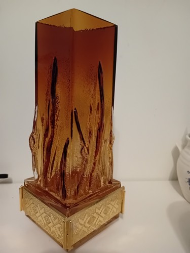 Vintage glas vase - , finnland,