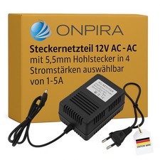 12V AC AC Steckernetzteil