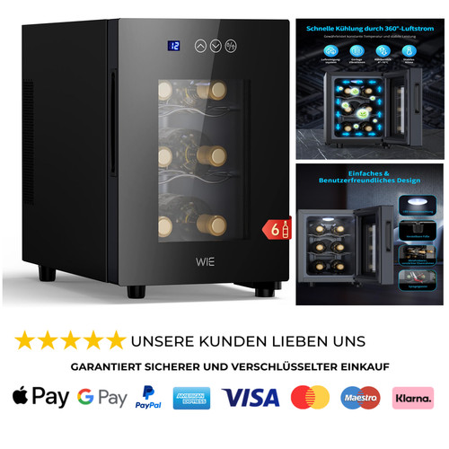 Weinkühlschrank klein - klein, 6