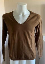 Marc O'Polo Strickpullover Pullover Braun Cotton Yak Größe L neu