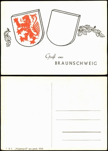 Braunschweig wappengruß stadt - wappengruß,