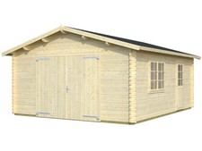 Holzgarage Bausatz 44mm Garage