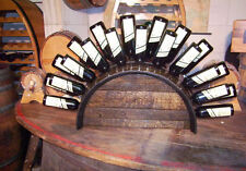 Weinfassbogen-Weinregal für 19-21 Flaschen, Eichenfass, Holzregal, Flaschenregal