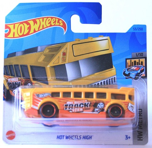 Hot wheels high bus - hot,