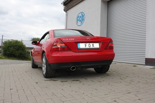 Fox sportauspuffanlage kat - fox,