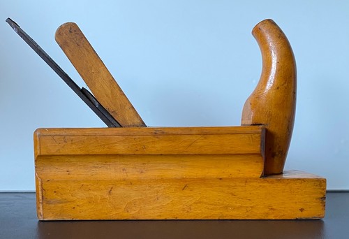 Alter hobel holzwerkzeug - hobel, von