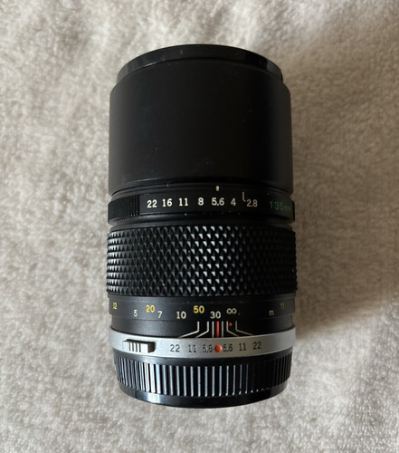 Olympus zuiko auto 135mm - olympus, auto-t