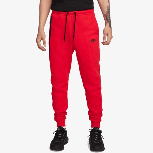 Nike nsw tech fleece hose - tech, rot