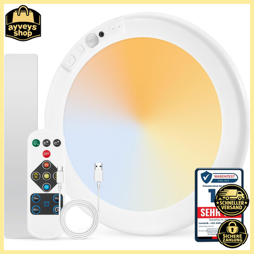 Akku lampe bewegungsmelder - akku,