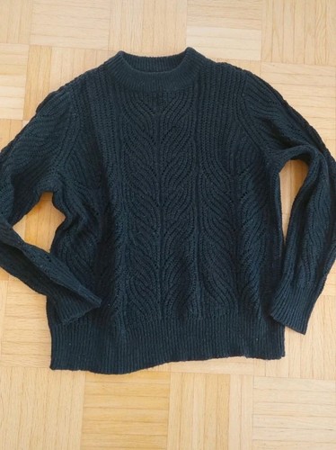 Strickpullover object schwarz - strickpullover,
