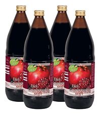 KOPP Vital® Bio-Granatapfelsaft Karton mit 4 x 1 Liter Direktsaft Vegan