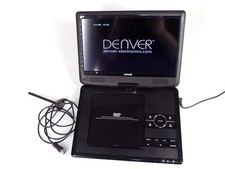Denver MT-1080T2H tragbarer USB, DVB-T2 und DVD-Player mit 10 Zoll Bildschirm 1A