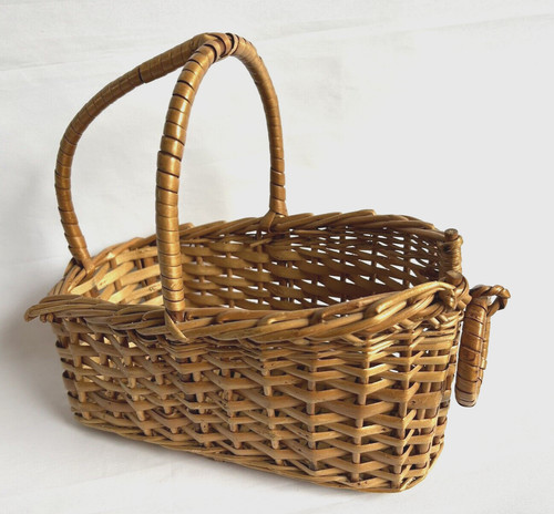 Weidenkorb geflochten rattan - geflochten,