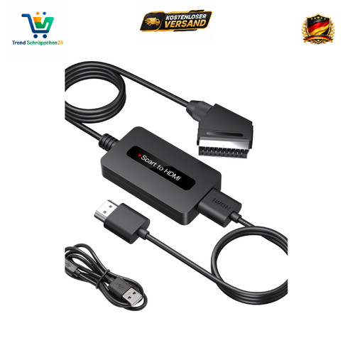 Scart auf hdmi konverter mit - auf,