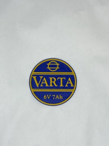 Plakette für batterie varta - plakette,