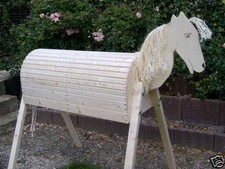 Holzpferd Voltigierpferd
