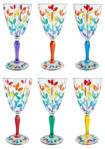 Set mit sechs murano - mit,