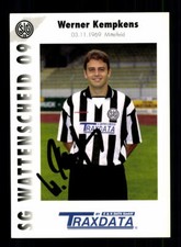 Werner Kempkens Autogrammkarte Wattenscheid 09 1998-99 Original Signiert 