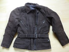 Bikerjacke / Motorradjacke aus Leder v. Highway 1, braun, Damen, Gr. 38
