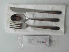 MARTINAIR AIRLINES BESTECK GABEL LÖFFEL MESSER SALZ & PFEFFER