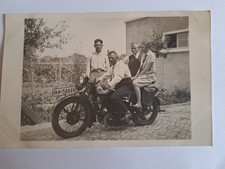 ALTES FOTO BMW R32 KENNZEICHEN INSTERBURG HEUTE TSCHERNJACHOWSK RUSSLAND