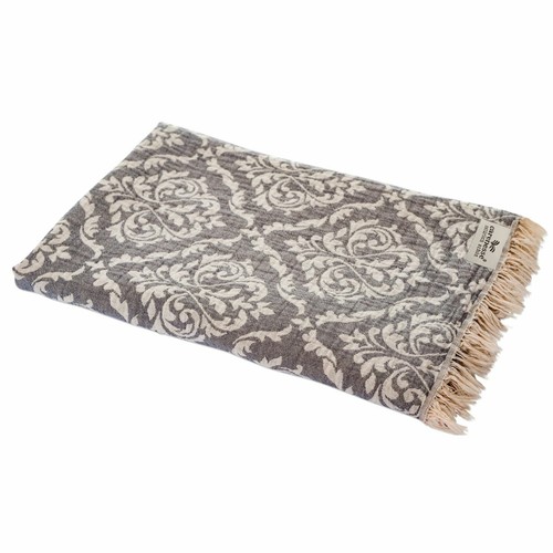 Hamamtuch barock grau - barock,