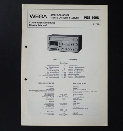 Original wega pss - wega, u