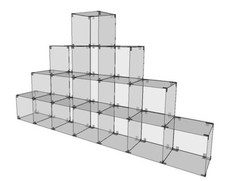 Glassteckvitrine Vitrine