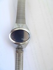 Defekt ladies Pulsar LED Digital 1970 not working STEEL (Z120)