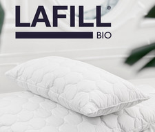 JOHN COTTON Microfaserkissen Bio Greta 40x80 nachhaltig, kuschelig Füllung: 100%