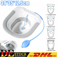 Sitzbad für die Toilette - Bidet Einsatz für Toilette - Tragbares Sitzbadewanne