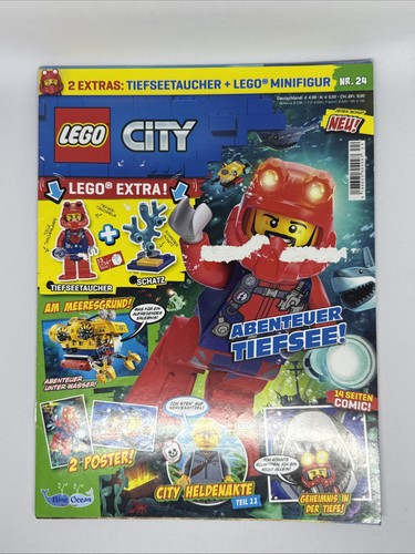 Lego city comic kinder magazin - kinder,