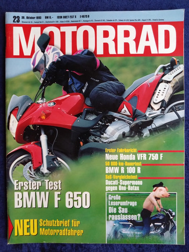 Das motorrad 1993 - 23/1993, bmw