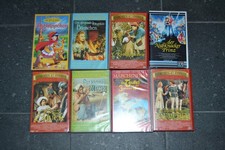 VHS Konvolut Grosse Deutsche 8x  Märchenfilme Der kleine Muck, singende Bäumchen