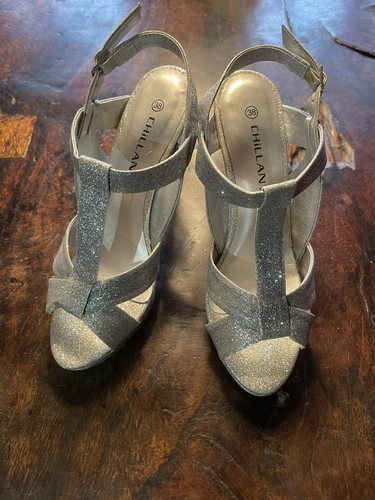 High heels silber elegant - high,