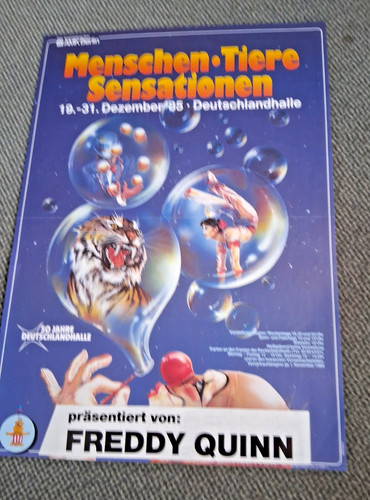 1985 berlin plakat freddy - 1985,
