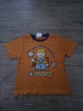 T- Shirt, BOB DER BAUMEISTER, Gr.98/104, orange