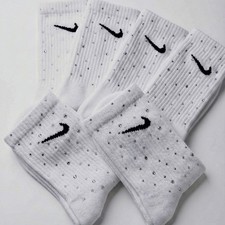 💎 Nike Strass Socken Weiß