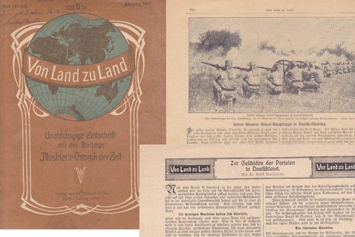 Von land - land, illustrierte