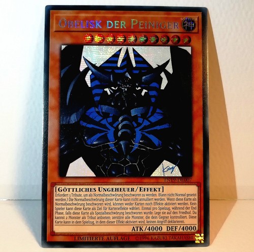 Yugioh götterkarte obelisk - yugioh,