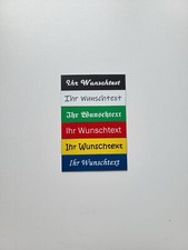 Namensschild - Einleger