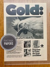 1969 Degussa ist mehr als Gold