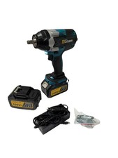 Gisam 18V-Akku-Schlagschrauber mit 2 AKKU 520Nm, Gisam Wiederaufladbar