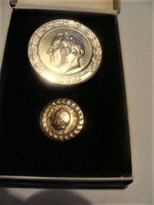 Ernst Moritz Arndt Medaille+ Miniatur  900 Silber